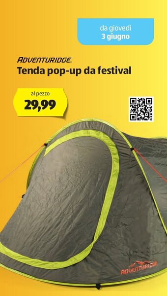 ALDI Tenda Pop-up Da Festival offerta