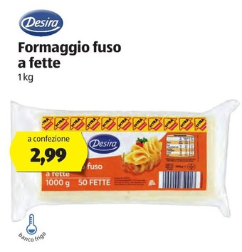 ALDI Formaggio Fuso A Fette 1kg offerta