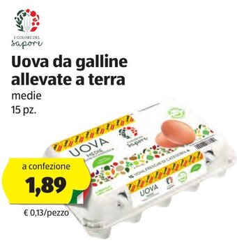 ALDI Uova Da Galline Allevate A Terra 15pz offerta