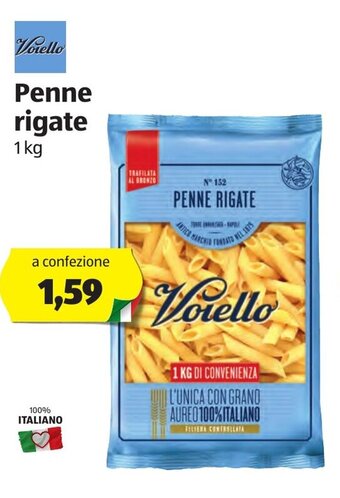 ALDI Penne Rigate 1kg offerta