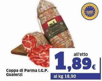 Sigma Gualerzi Coppa di Parma I.G.P. offerta