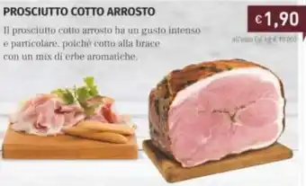 Prezzemolo e Vitale Prosciutto Cotto Arrosto offerta