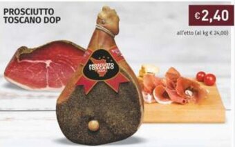 Prezzemolo e Vitale Prosciutto Toscano DOP offerta