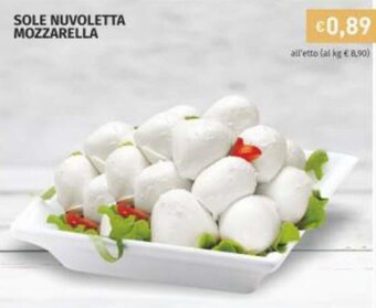 Prezzemolo e Vitale Sole Nuvoletta Mozzarella offerta