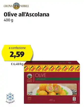 ALDI Olive All'Ascolana 400g offerta