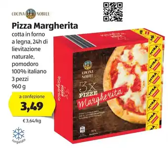 ALDI Pizza Margherita 960g offerta