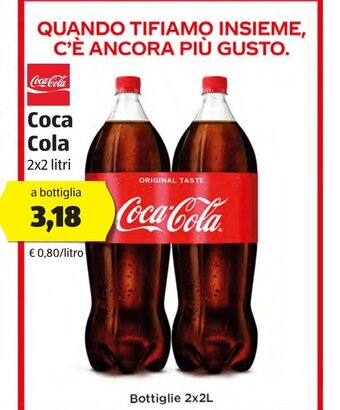 ALDI Coca Cola 2x2L offerta