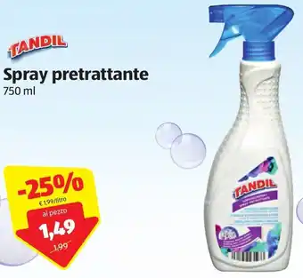 ALDI Spray Pretratantte 750ml offerta
