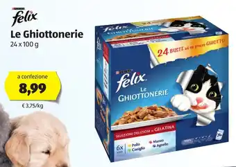 ALDI Felix Le Ghiottonerie 24x100g offerta
