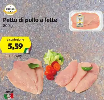 ALDI Petto Di Pollo A fette 800g offerta