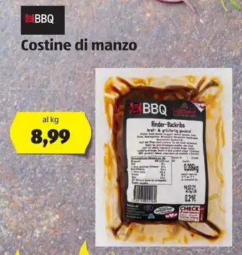 ALDI Costine Di Manzo offerta