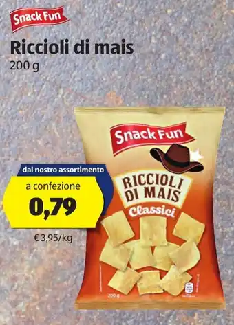 ALDI Riccioli Di Mais 200g offerta
