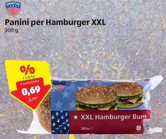 ALDI Panini Per Hamburger XXL 300ml offerta