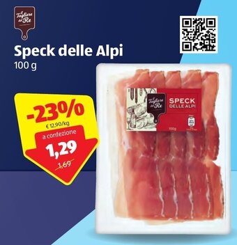 ALDI Speck Delle Alpi 100g offerta