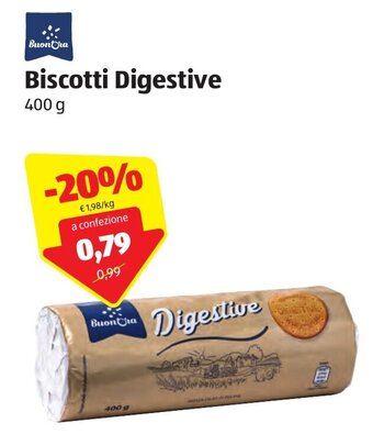 ALDI Biscotti Digestive 400g offerta