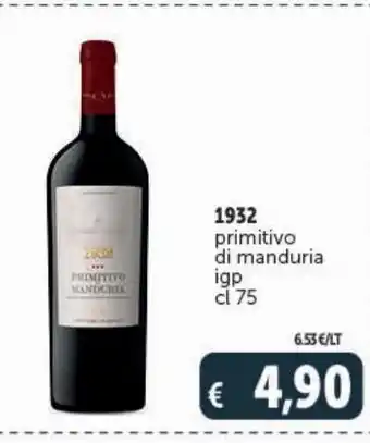 1932 primitivo di manduria