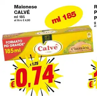 Prix Quality Mionese Calvé 185ml offerta
