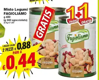 Prix Quality Misto Legumi Fagiolamo 400g offerta