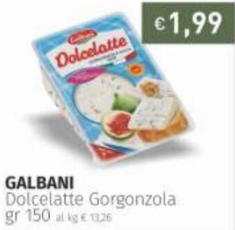 Prezzemolo e Vitale Galbani Dolcelatte Gorgonzola 150 gr offerta