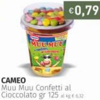 Prezzemolo e Vitale Cameo Muu Muu Confetti al Cioccolato 125 gr offerta