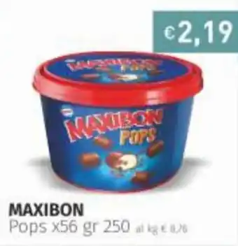 Prezzemolo e Vitale Maxibon Pops x56 250 gr offerta