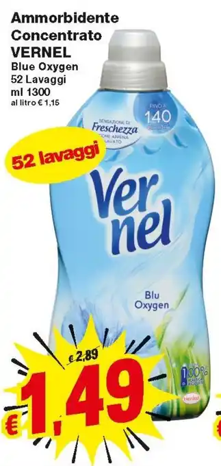 Prix Quality Ammorbidente Concentrato Vernel 1300ml offerta