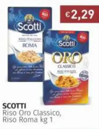 Prezzemolo e Vitale Scotti Riso Oro Classico, Riso Roma 1 kg offerta