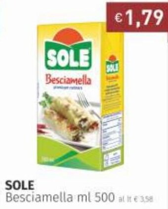 Prezzemolo e Vitale Sole Besciamella 500 ml offerta
