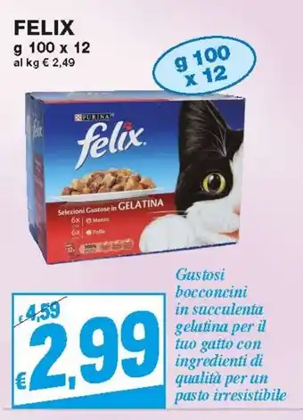 Prix Quality Felix 100gx12 offerta