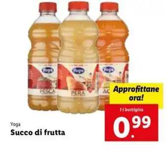 Lidl Yoga Succo di frutta 1L offerta