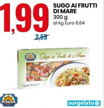 Eurospin Athena Sugo ai Frutti di Mare 300 g offerta