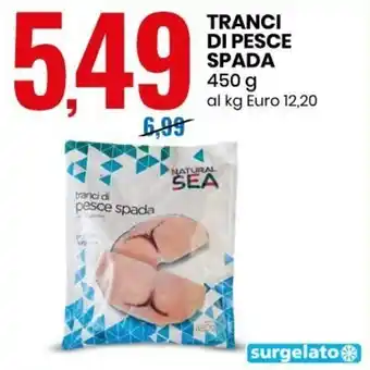 Eurospin Natural Sea Tranci Di Pesce Spada 450 g offerta