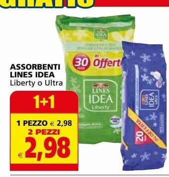 Assorbenti lines idea