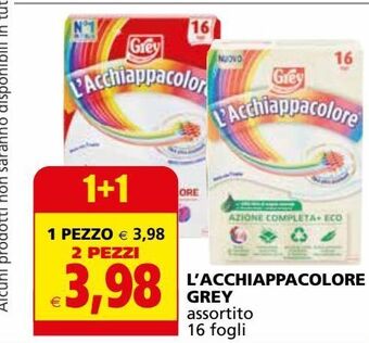 Il Gigante L'acchiappacolore grey offerta