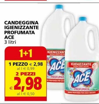 Il Gigante Candeggina igienizzante profumata ace offerta