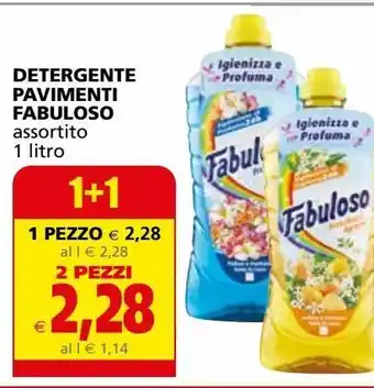 Il Gigante Detergente pavimenti fabuloso offerta