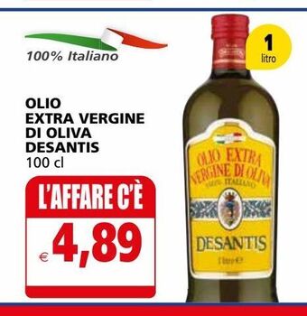 Il Gigante Olio extra vergine di oliva desantis offerta