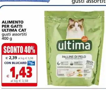Il Gigante Cibo per gatti ultima cat offerta