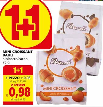 Mini croissant bauli