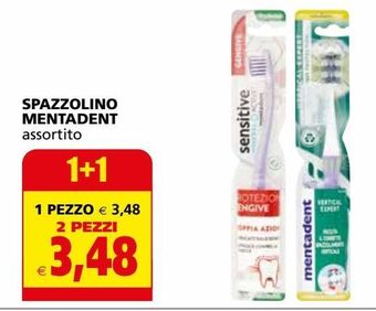 Il Gigante Spazzolino mentadent offerta
