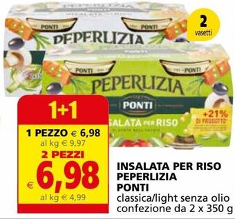 Insalata per riso peperlizia ponti