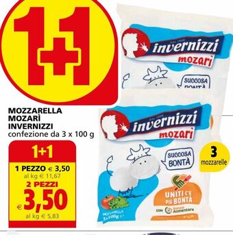 Il Gigante Mozzarella mozarì invernizzi offerta