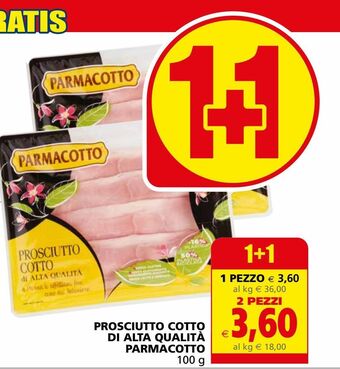 Il Gigante Prosciutto cotto di alta qualità parmacotto offerta