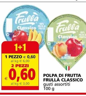 Polpa di frutta frulla classico