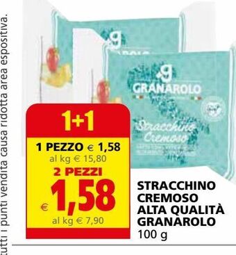 Il Gigante Stracchino cremoso alta qualità granarolo offerta