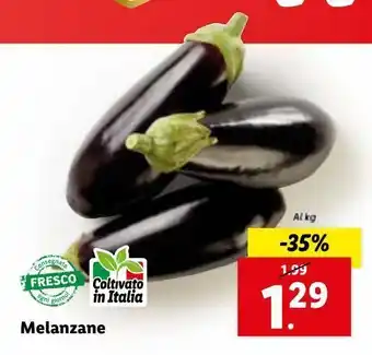 Lidl Melanzane al kg offerta