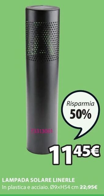 JYSK Lampada solare linerle offerta