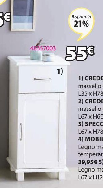 JYSK Credenza skals offerta