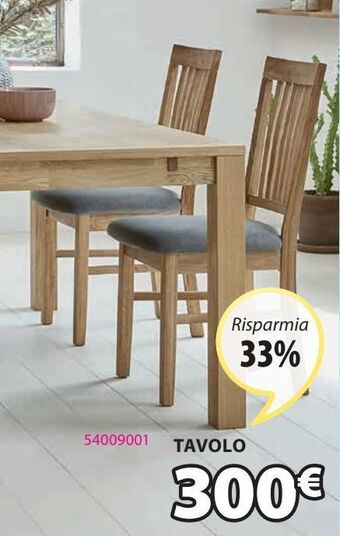 JYSK Tavolo da pranzo hage offerta