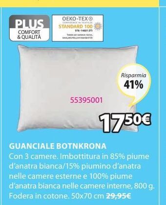 JYSK Guanciale botnkrona offerta